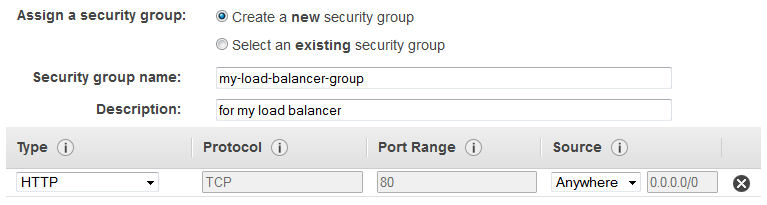 
								Select security groups
							