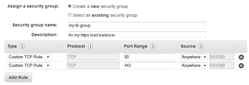 
                                        Select security groups
                                    
